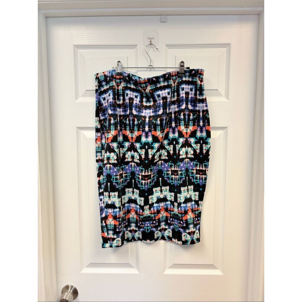 Multicolored Bodycon Skirt